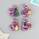 Magnet Polystone "New Year's snake" mix 6x1.5x5 cm