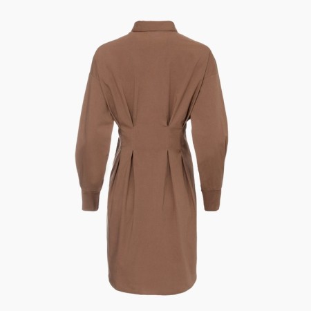 Women's dress, dark beige color, size 44-8