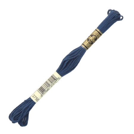 The threads of the DMC 117 (3750), 12 pcs. packaged
