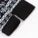 Female mittens, black color, size 18