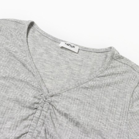 Female pajamas (T -shirt and shorts) Kaftan Gray p. 44-46-2