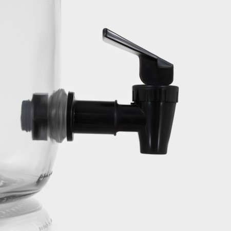Glass jug with a macro tap, 5 liters-3