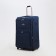Big suitcase 28 ", a lightning department, code castle, 3 wheels, 2 external pockets, blue color