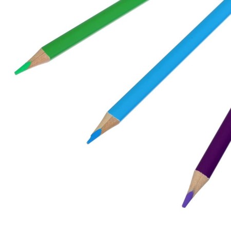 Pencils of 18 colors, Devente Trio Mega Soft, three -sided case, super soft, 4m, 3 mm-3