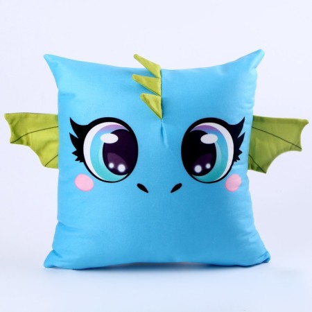 Decorative pillow "Blue dragon"