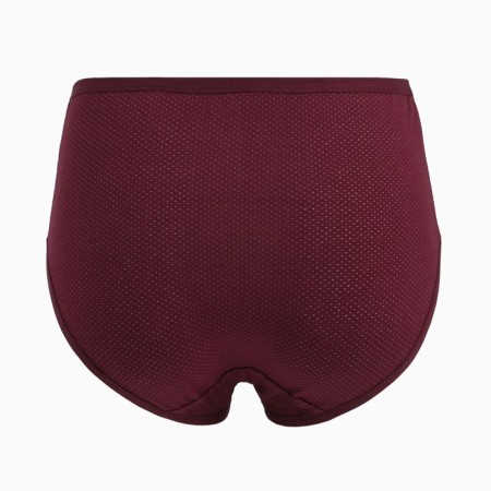 Panties female burgundy color, size 52-54-2