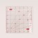 A line for quilting and patchwork, with holes, 30 × 30 cm, the color is transparent/pink