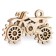 Wooden designer-cranes "Evik: Crossbike"