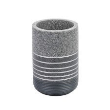 Axentia Salta glass for a bathroom made of polyurezine. Ø 7 Height 11 cm