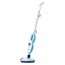 Steam mop KitFort KT-1046, 1500 W, 370 ml, cord 8 m, blue and white