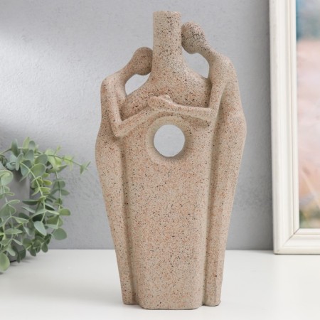 Souvenir Polystone Vazon "Sandless people. Vesse for two" 28.5x14x5 cm-2