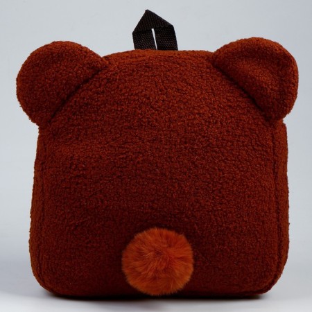 Baby backpack for the girl "Bear", plush-2