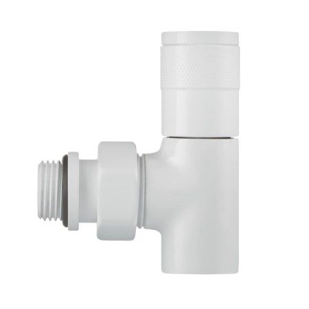 Set of design-valules Royal Thermo Piano, corner, 1/2 ", white-4