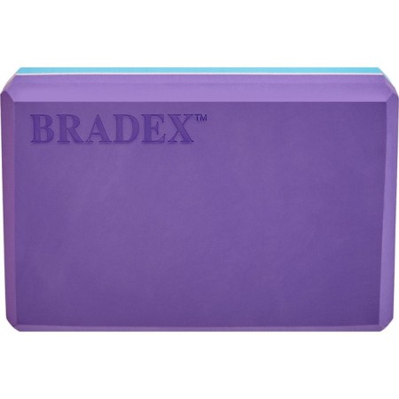 Bradex SF yoga block 0732, 23 x 15 x 7.5 cm, 130 gr., Purple color-2