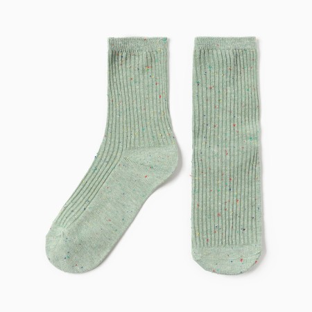 Women's socks kaftan "speck" size 36-39 (23-25 ​​cm), green-1