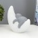 Spinker "Ladier" LED from batteries white-gray 8.5x19x18.5 cm Risalux