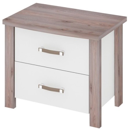 The cabinet is low, 600 × 360 × 520 mm, the color Nelson / white