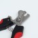 Small side claws with non -losing handles, 12 x 4 x 1 cm, economy, mix of flowers