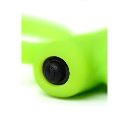 Vibrocolor on the penis Toyfa A-Toys, silicone, green color, d = 3.1 cm-6