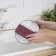 Household sponge with a cleaning layer of Raccoon "Loft", 1 pc, 15 × 7 × 4 cm, crown -feed foam