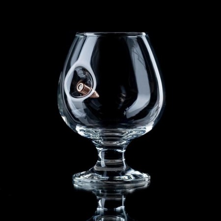 Glass "impenetrable", bullet, for cognac, box, 395 ml-5