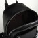 Women's backpack on lightning, black color