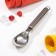 Spoon for ice cream of the share "metallic", 19 cm