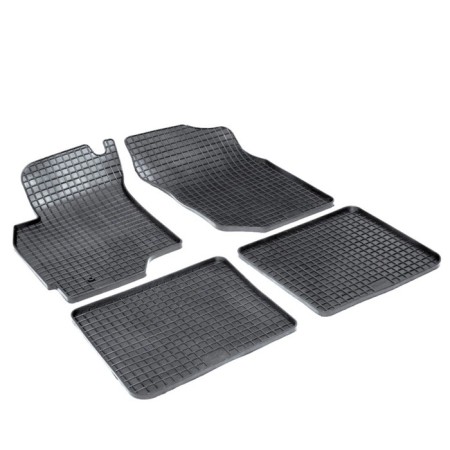 Rubber rugs ’grid’ for Mitsubishi Lancer IX, 2003-2007