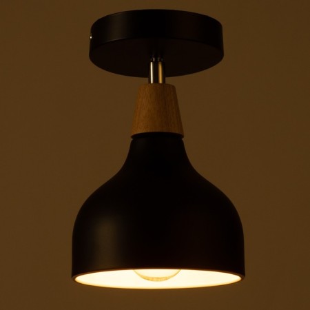 Spot "Vardi" E27 40W black 15x15x22 cm-2