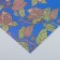 Scrapbooking paper "Cocoa on blue" density 180 g 30.5x32 cm