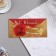 Money envelope "Happy Anniversary! Good luck and positive!" glitter, red rose, 17x8 cm