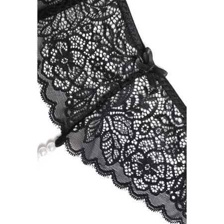 Eromantica, Freya, with beads, black, 44-46-4
