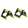 Ends for push -ups onlytop, 13x16x4 cm, lightning color
