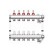 Collector Group STI, 1 "X3/4", 5 outputs, with consumables, stainless steel