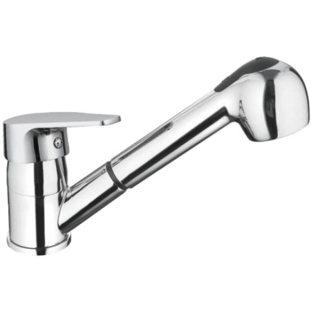 Eleanti kitchen mixer, one -rod, with flexible eyeliner, cartridge 40 mm, chrome