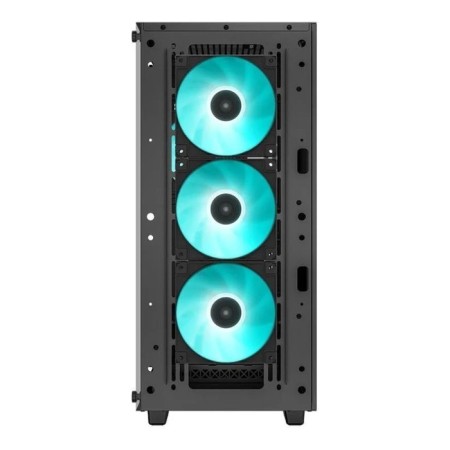 Корпус Deepcool CC560 V2 черный без БП ATX 8x120mm 5x140mm 1xUSB2.0 audio bott PSU-4