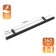 HANKE RARINING, Stainless. steel, d = 12 mm, m/o 160 mm, black color