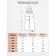 Children's trousers insulated, height 164 cm, dark blue color