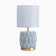 Benite table "Benita" 1x40W E14 blue 15x15x30cm