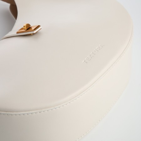 Female bag Textura, cosmetic bag, medium size, dairy color-5