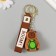 Trick rubber with carbine, Capybara with a turtle with a 3,7x3.7x5.5 cm strap