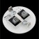 The built -in Citilux “Scully” CLD007R0, 7.7x7.7 cm, 1x0.6W, LED, white color