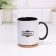Mug, sublimation "Dobroparov", black bottom