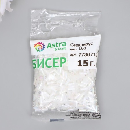 Glass "Astra" 5 mm, 15 g, white-2