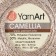 Yarn "Camelia" 70% polyester, 30% lurers 190m/20g (418 pollen)
