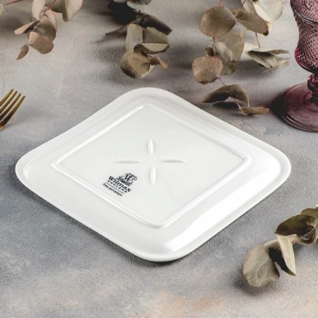 Porcelain dish wilmax teona, d = 20 cm, white color-2