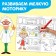 Long coloring with the tasks “Visiting the Professor”, 1 meter, “Blue Tractor”
