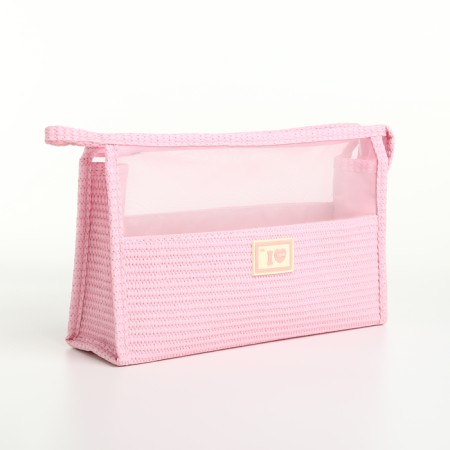 Lightning cosmetic bag, pink color