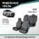 Autoshekhly for Mitsubishi ASX, 2010-2022, Eco-leather Black/Jacquard