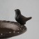 Souvenir of cast iron stand "Bird on openwork rack" 22x24x38 cm